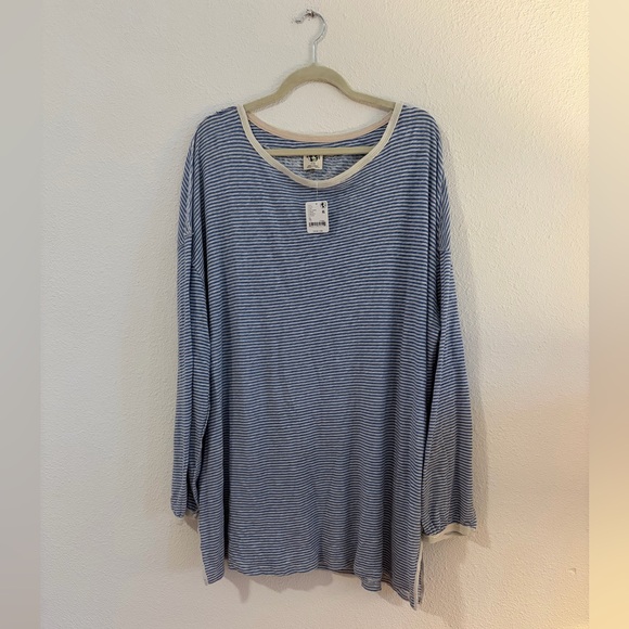We The Free Tops - We the free Veronica striped tee NWT size XL